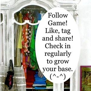 Follow game! Help get 50G & grow your followers!